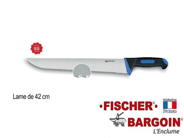 COUTEAU POISSONNIER MICRO CRANTÉ 42CM