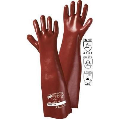 GANTS DE PROTECTION WORKY 1443 VINYLE EN 388 + EN 374