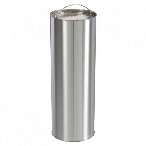 Grand cendrier à sable en inox - pour l'extérieur - collecte sécurisée des mégots_0