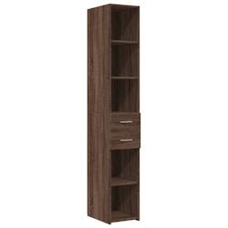 Helloshop26 - Buffet bahut commode armoire meuble de rangement organisateur cuisine salle de séjour salon haut 30 x 42,5 x 185 cm 02_0033575 - 300021_0
