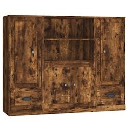Helloshop26 - Buffet bahut commode armoire meuble de rangement organisateur cuisine salle de séjour salons 3 pcs bois d'ingénierie 02_0037061 - 3000_0