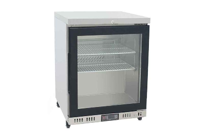 Mini vitrine positive tropicalisée pour desserts ou boissons - 1 porte vitrée - 145L - MBC24G - Atosa_0
