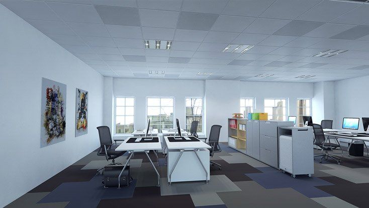 Modules Dynasoft - plafond chauffant - ACSO - Chorusa Bleu - 114315N - dimensions modulaires et garantie 5 ans_0