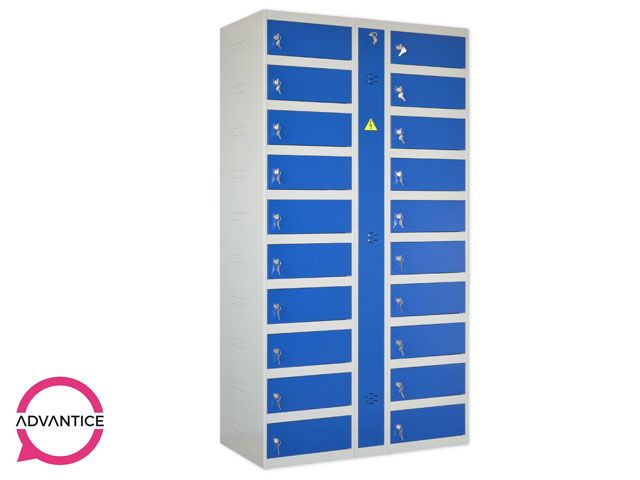 Paralocker i20 - Armoire de stockage et de rechargement sécurisée avec 20 casiers individuels_0