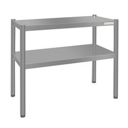Passe-plat inox 800 x 350 mm - Hauteur 700 mm / GOLDINOX - gris inox 3701770820085_0