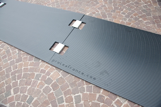 Plaques de roulage PROTEX - protection maximale pour sols fragiles et instables_0