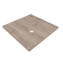 Plateau stratifié Minnesota oak greige 80x80 cm, 24mm, France Mobilier Chr - beige 3760326524471_0