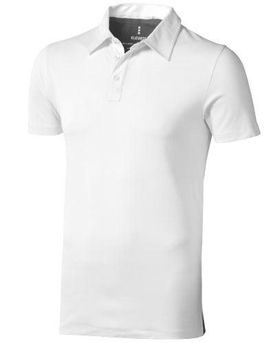 Polo stretch manches courtes pour hommes Markham 38084012 - tissu extensible et détails contrastés_0