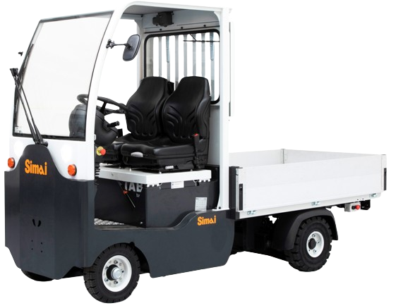 Porteur électrique à plateau PE 15.1 en Isère et Rhône   -  disponible en achat neuf et en location de courte à longue durée_0