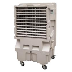 Refroidisseur évaporatif portable, débit d'air 12000 m³/h - gris plastique EC12000_0