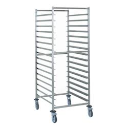 Tournus Equipement Chariot à glissières euronorme 16 niveaux espacés de 94 mm Tournus - 804158 - plastique 804158_0