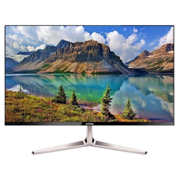 Nilox NXMMIPS270002 - Moniteur IPS LED 27'' Full HD - HDMI, VGA, 2ms, Haut-parleurs intégrés, Montage VESA_0