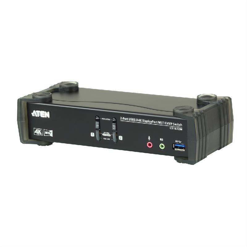 ATEN CS1922M Commutateur KVMP™ MST DisplayPort 4K 2 ports USB 3.0_0