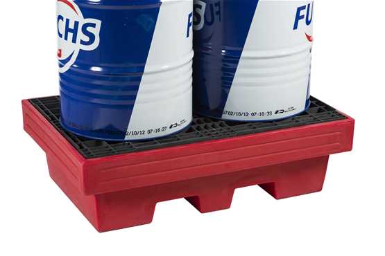 Bac plastique de rétention 2 fûts de 220 litres - BAC240P-C_0