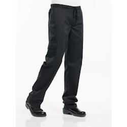 Chaud Devant 12602 Pantalon de Chef Baggy noir | XS - XS noir 12602_0