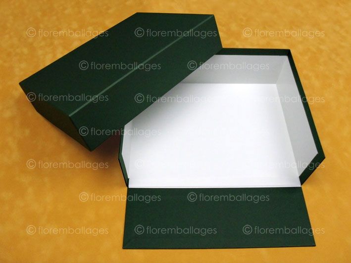 Coffret / boîte avec rabat tombant en carton sur-mesure - boîte cadeau - flo r emballages_0
