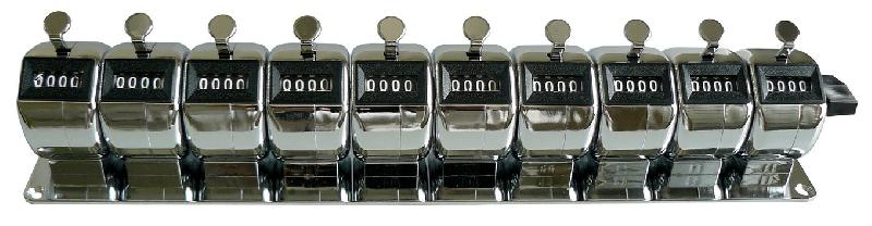 Compteur d'impulsions sur socle - 10 unités #1495/2MW - caractéristiques techniques incluses_0