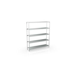 CORECO Rayonnage Lineaire 1090X1970X400 5 Niveaux L1000-4G5 - L1000-4G5_0