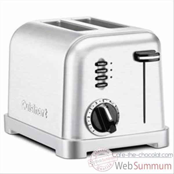 Cuisinart toaster acier brossé 610074_0