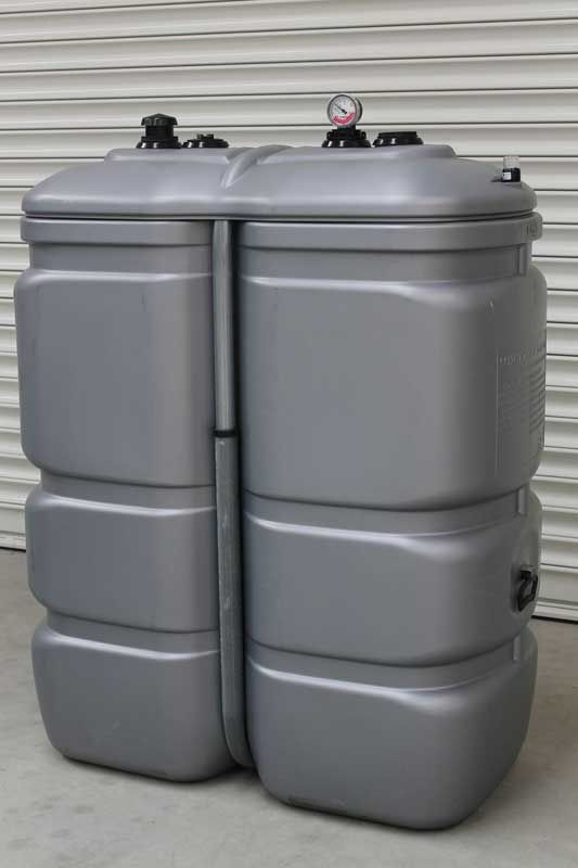 Cuve double paroi en polyéthylène - Fioul / Gasoil / GNR - 750L - Série CFPE - Norme NF EN 13341:2005_0