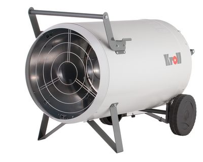 Kroll série P65 - Générateur d'air chaud portable à gaz manuel - 32.2 à 66.3 kW - Ventilation silencieuse et puissante_0