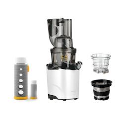 Kuvings - Extracteur de jus REVO830S + kit sorbet & smoothie + gourde de conservation de jus sous vide - Blanc - blanc 3760211390945_0