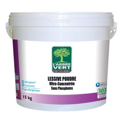 Lessive en poudre concentrée écologique L'Arbre Vert 303 lavages_0