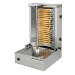 Materiel chr pro Döner Kébab Électrique 3 Zones de Chauffe Viande 22/25 Kg - 0685071176092_0