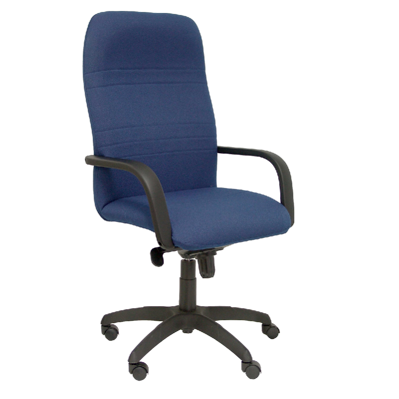 Piqueras y Crespo Fauteuil de direction Letur avec mécanisme de basculement et tissu BALI en bleu marine. - bleu multi-matériau 100DBBALI200_0