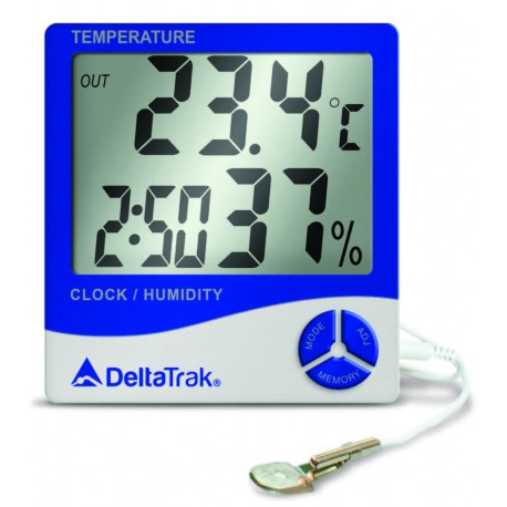 Thermomètre hygromètre large écran 13309_0