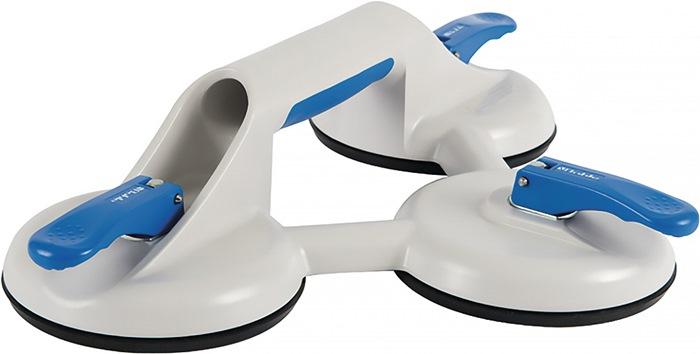 Ventouse de levage VERIBOR - 3 têtes en plastique - capacité 90 kg - tête Ø 120 mm_0