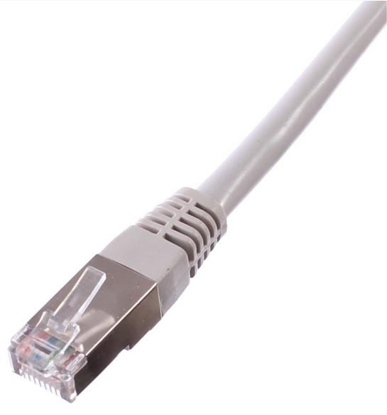 GRIFF'LAN CÂBLE RJ45 BLINDÉ FTP CAT 5 5 M GRIS_0