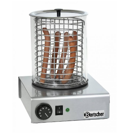 Appareil hot-dogs inox - 1000w - 260x295x360(h)mm_0