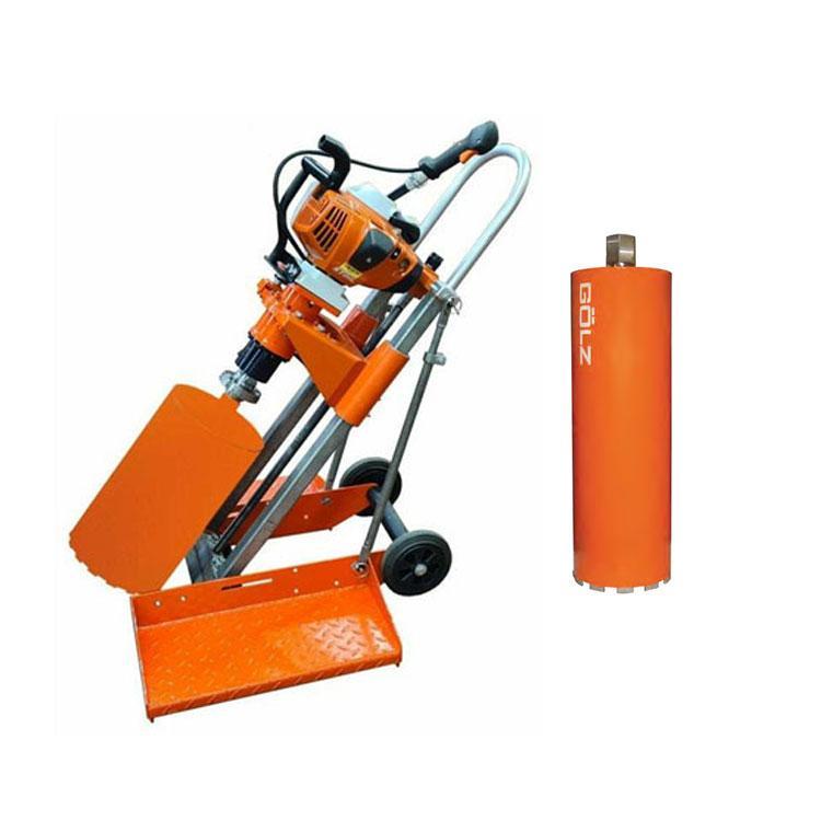 Carotteuse routière KB150B City avec moteur thermique STIHL FS560 sur bâti + 1 couronne au choix max Ø 152 mm - GOLZ - 02951531010+D5404044152_0