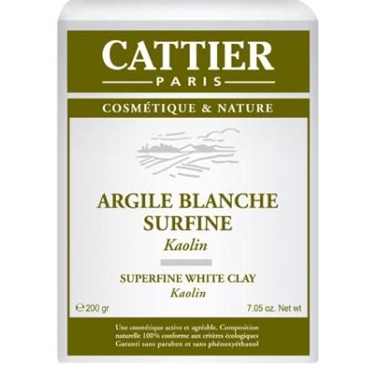 CATTIER ARGILE BLANCHE SURFINE CATTIER 200G