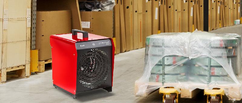 Chauffage électrique TDS 50 E - puissant et portable avec thermostat intégré et double isolation_0