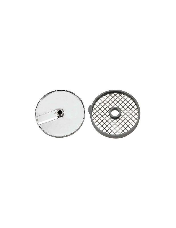 Disque macédoine - 10x10x10 mm - Affûtage haute précision - Pour coupe légumes ROBOT COUPE - 27514W_0