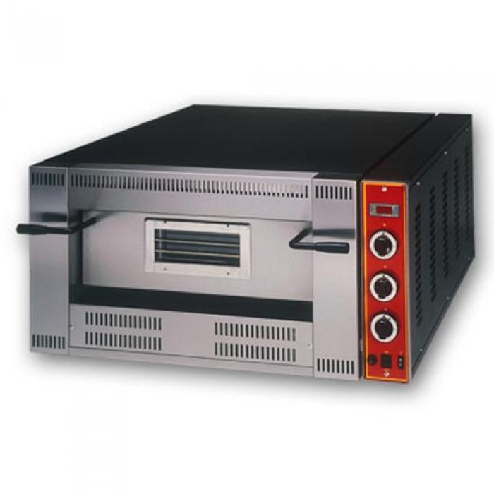 Four à pizza gaz - Prismafood GAS4 - Chambre de cuisson 620x620 mm - Capacité 4 pizzas Ø30_0