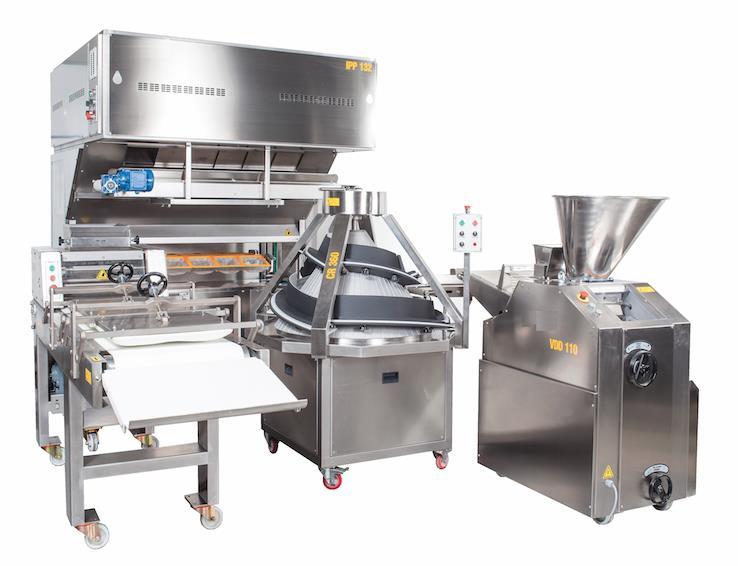 Ligne de production boulangerie - baguettes - 2000 unités/heure - automatisation facile - faible consommation_0