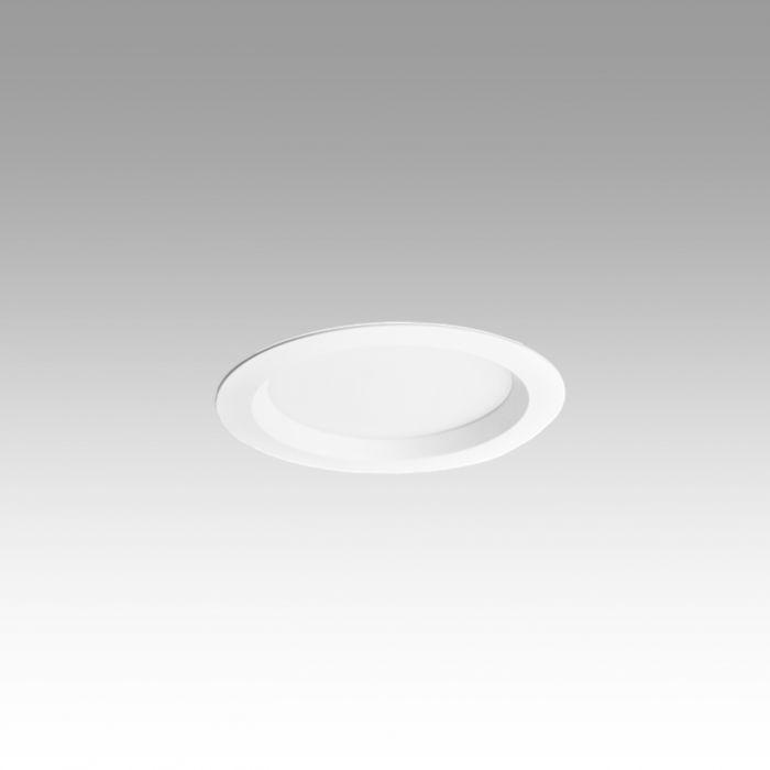 Luminaire encastré led de type downlight performant avec réflecteur opale anti-éblouissement - ip20 / ip54 multi k 100 lm/w - sloan 18w_0