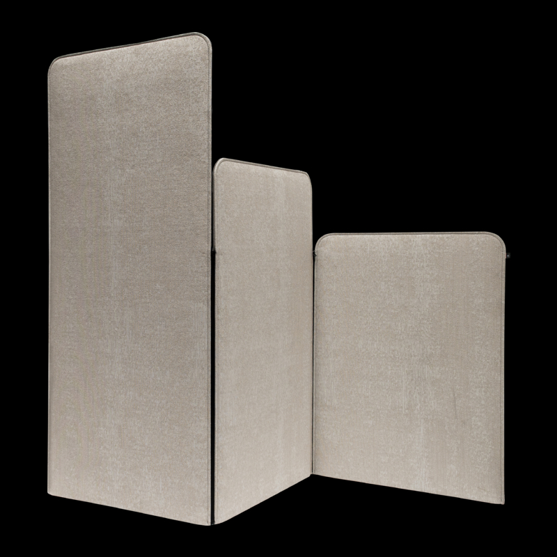 Panneau acoustique BuzziScreen Mix - cloison décorative et modulable avec isolation sonore_0