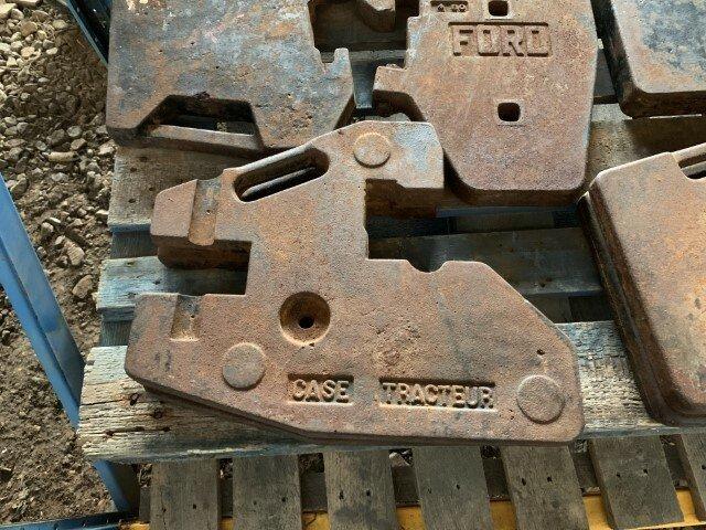 Pièce tracteur Case - Masses en occasion - Modèle E004672 - Année 1990_0