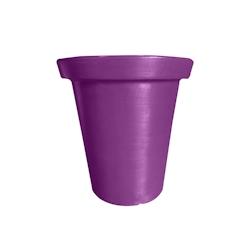 PLAST'UP ROTOMOULAGE Pot de fleurs rond xxl delight 760l - VIOLET - violet 0669014882158_0