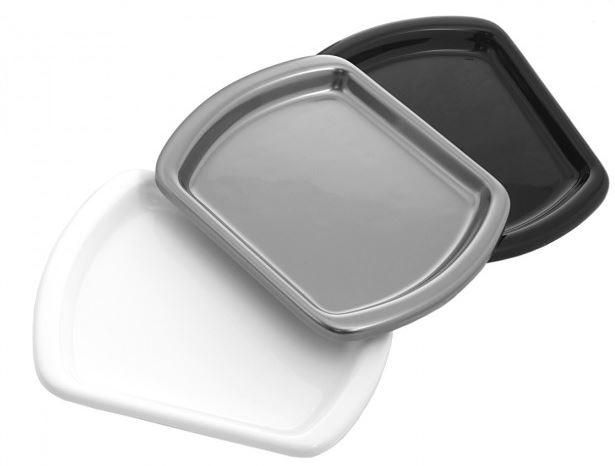 Plateau café en PS - Noir, Blanc ou Gris - Meuble pour salon de beauté_0