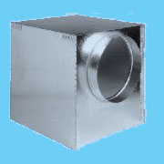 Plénum de raccordement DP100S / DP100T - tôle d'acier galvanisée avec raccordement latéral ou central_0