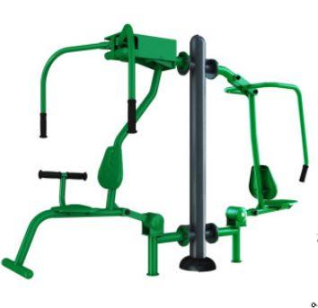 Presse papillon/push - ASO-F23/ASO-F07 - Appareil de musculation en acier galvanisé conforme NF EN 16630:2015_0