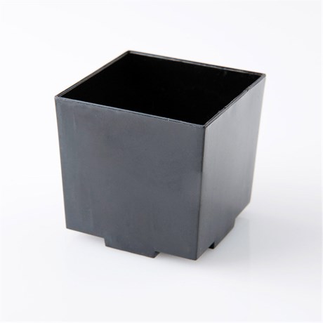 RÉCIPIENT CUBO EMPILABLES POUR TAPAS 4.2X4.2X4.2 CM PS NOIR (VENDU PAR 200)