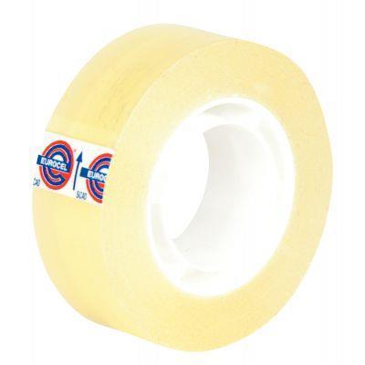 Rouleau adhésif transparent 19mmx33m - sous cellophane - épaisseur totale 50 microns - référence PP 2001 TRANS_0