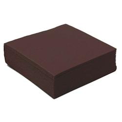 Serviette carrée chocolat - 133.84/CT_0