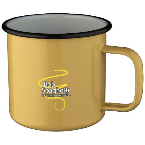 Tasse de feu de camp de 475 ml - finition émaillée - acier avec revêtement émail_0